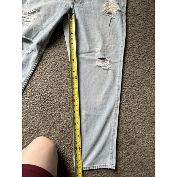 Abercrombie & Fitch Jeans Ames Low Rise Slim Boyfriend Women’s 27 Light Wash - Picture 3 of 8